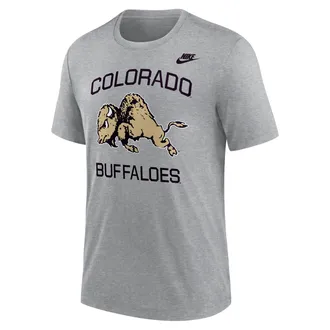Nike Colorado Buffaloes Nike Mens Football Tri-Blend T-Shirt in Grey | M21372P396COLO-DGH