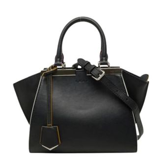 Fendi Pre-owned 8bh333-5c3 Schoudertas - Dames - Pre-owned - Zwart - Maat: ONE Size Leer