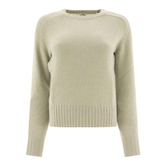 Ines De La Fressange Round-neck Knitwear, female, Green, S, Arthur Jumper