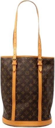 Louis Vuitton Pre-owned Bucket Bags, female, Brown, Size: ONE SIZE Pre-owned The Bucket GM