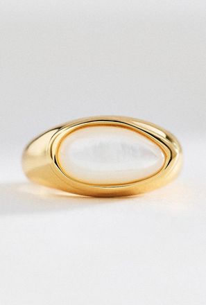 Awe Inspired Gemstone Signet Ring