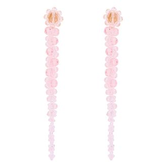 Simone Rocha Drip Oorbellen - Dames - Oorbellen - Roze - ONE Size - Accessoires