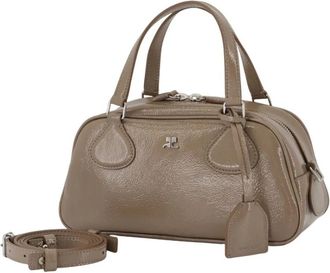 Courr&egrave;ges Handbags - Dames - Handtassen - Bruin - ONE Size - Tassen