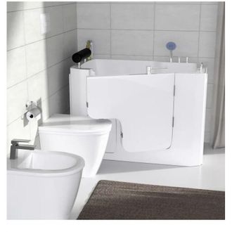 Feridras vasca per anziani con sportello apertura a destra 133x69x90 cm