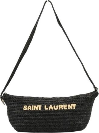 Saint Laurent Pre-owned Shoulder Bag - Dames - Vintage Schoudertas - Zwart - ONE Size - Vintage