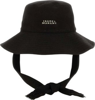 Isabel Marant Isabel Marant, Hats, female, Black, Size: 57 CM Shaley Bucket Hat
