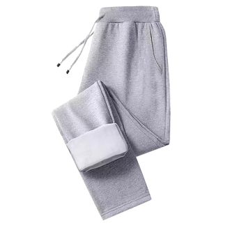 Generic Fleece Sweatpants Womens Plus Size Womens Sweatpants Warm Fleece Lined Baggy Sweatpant Loose Casualpants Baggy Wide Leg Pants Lined Joggers Sweatpant 