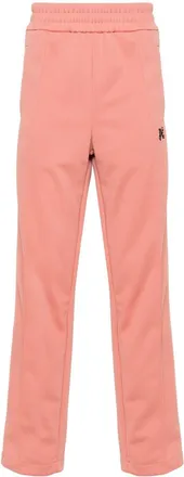 Palm Angels logo-embroidered track pants - men - Polyester - S - Pink