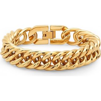 HMY Jewelry Chain Link Bracelet in Yellow at Nordstrom Rack