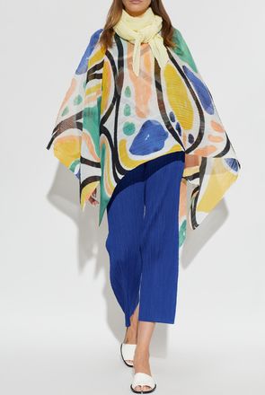 Pleats Please Issey Miyake Pleated Top, Womens, Multicolour