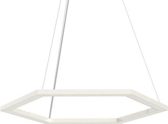 Lumicom Esagono L&aacute;mpara De Techo &Oslash;60 Monocolor Brillo