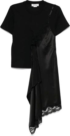Monse T-shirt destrutturata - Nero