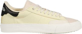Heron Preston White Canvas Low Top Mens Sneakers