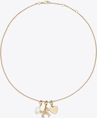 Tory Burch Womens Curiosity Horse Charm Pendant, One Size