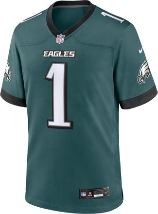 Nike Jalen Hurts Philadelphia Eagles Nike Mens NFL Game Jersey in Green | 67NM0G5W86F-CY0