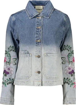Desigual Mujer, Chaquetas, Azul, Talla: XS