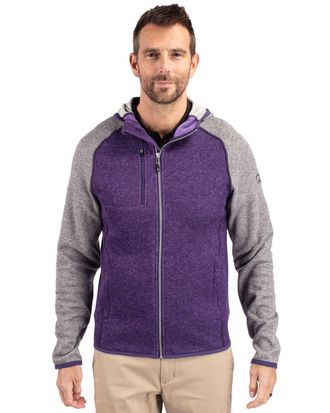 Cutter & Buck Mainsail Full Zip Hooded Mens Jacket