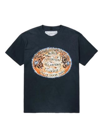 One Of These Days World Champions T-shirt - Zwart