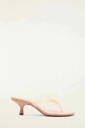 Farm Rio Womens Rob Heel Sandal In Old Blush