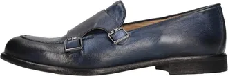 Exton Schoenen, Heren, Blauw, 45 EU, Leer, 9916 Soft Jeans Moccasin