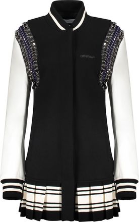 Off-white Long Sleeves Dress