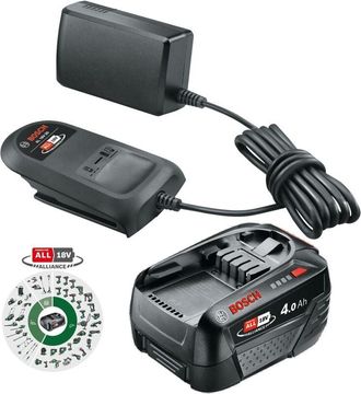 Bosch Starter Set 18V PBA 4.0Ah Battery + Standard Charger Kit - Power For All