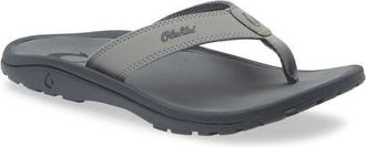 Olukai Ohana Flip Flop in Sharkskin/dk Shadow at Nordstrom, Size 13