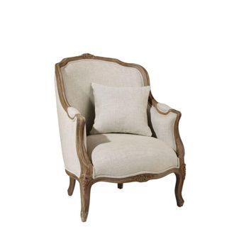 Robin des Bois Sill&oacute;n berg&egrave;re de lino beige