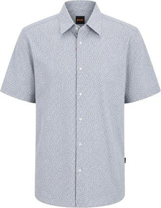 HUGO BOSS Hombre, Camisas, Azul, Talla: L