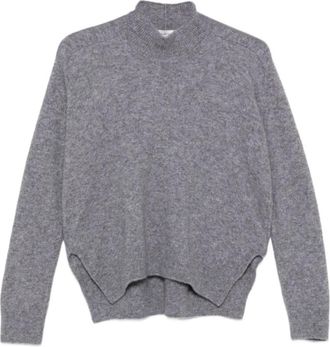 MRZ Su&eacute;ter de cachemira de cuello alto - Knitwear - Mujer - Gris - M