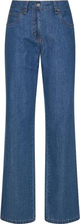 Silvian Heach Versly Jeans - Dames - Bootcut Jeans - Blauw - W27 - Denim - Jeans
