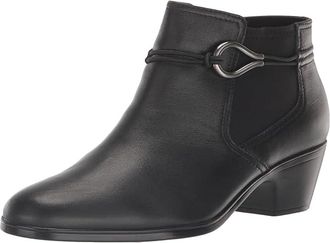 Clarks Womens Emily 2 Kaylie Boot, Color Black Leather, Size: 3.5 UK Wide