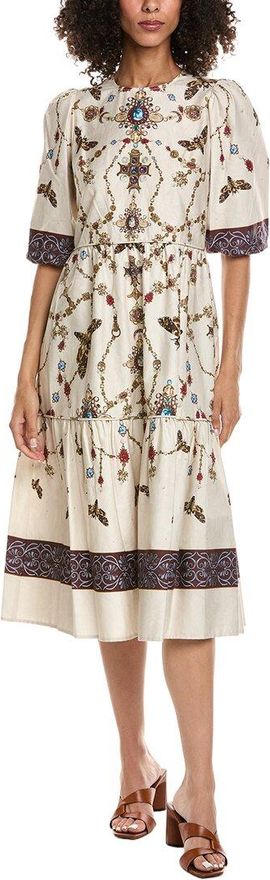 Midi A-Line Dress