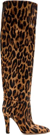 PARIS TEXAS Stivali Elsa con tacco - Marrone