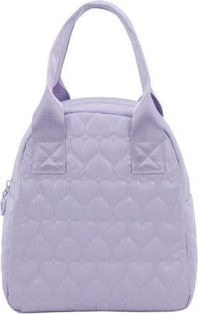 Mytagalongs Heart Quilted Foodie Tote in Lavender at Nordstrom Rack