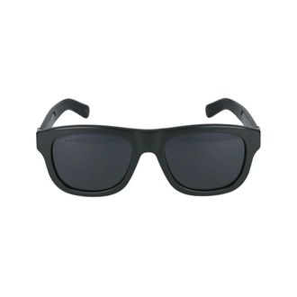 Gucci Stijlvolle Groen Blauwe Zonnebril - Heren - Zonnebrillen - Groen - 54 MM - Accessoires