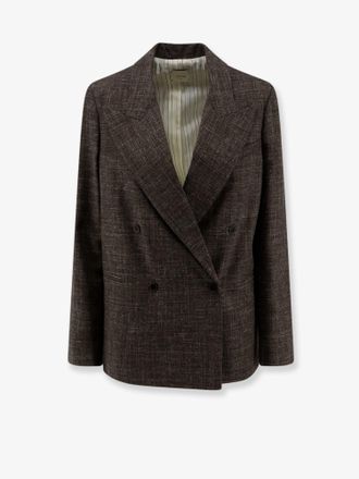 Alysi Blazer doppiopetto in misto lana e lino - ALYSI - gender_Woman