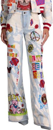 Alice & Olivia Alice + Olivia Amazing Baggy Jean