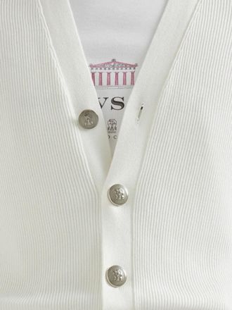 Brunello Cucinelli Mens English Rib Raglan Cardigan Ss26 M