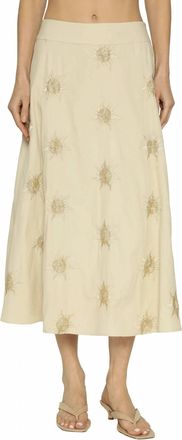 Drew Womens Charie Skirt In Beige
