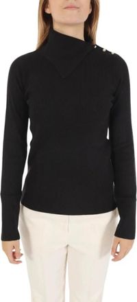 Marella Turtleneck Sweater - Dames - Coltruien - Zwart - M - Truien & Vesten