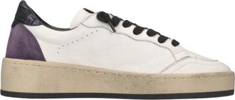 4B12 D231 Sneaker - Dames - Sneakers - Wit - 37 EU - Leer - Schoenen