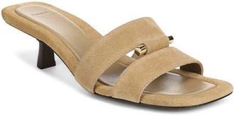 Vince Piper Kitten Heel Sandal in Wheat at Nordstrom, Size 6.5
