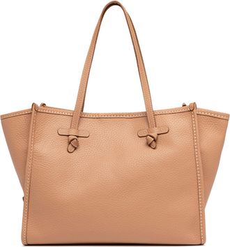 Gianni Chiarini Marcella Rectangular Brown Structured Leather Tote