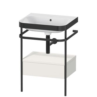 Duravit Set Duravit Happy D.2 Plus Con Consola Met&aacute;lica Y Caj&oacute;n