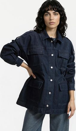 La Redoute Collections Oversized safarijas in denim