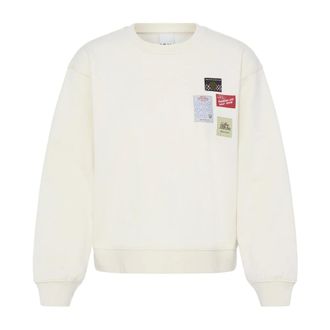 Ichi Ichi - Sweatshirts & Hoodies - Dames - Sweatshirts & Hoodies - Beige - Maat: 2XL