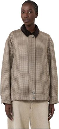 Max Mara Jassen, Dames, Beige, 2Xs, Wol, Lichte Jassen