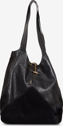 Chlo&eacute; Handtasche aus Leder und Veloursleder Balloon