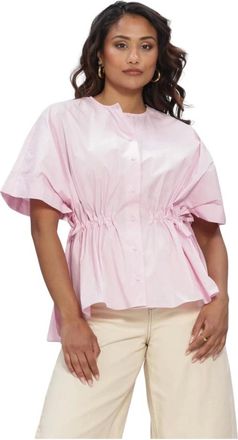 Y.A.S Y.a.s, Overhemden, Dames, Roze, XS, Yaskatta SS Shirt